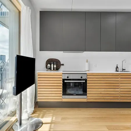 Modern Luxury Apartment Århus Buitenkant foto